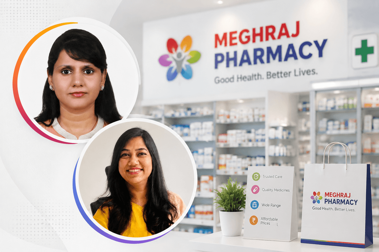 MEGHRAJ Leadership Team - Rekha Jain and Megha Jain